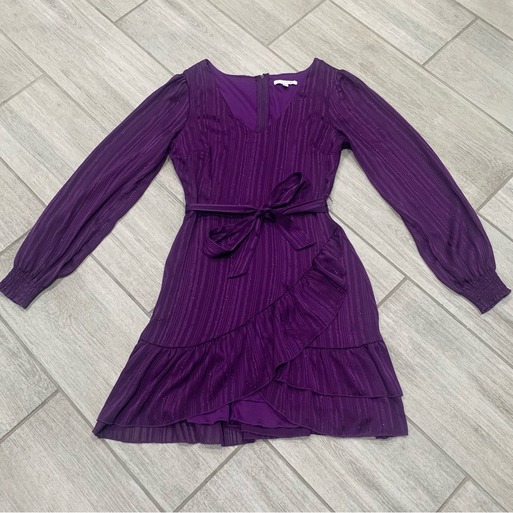 City Vibe purple dress